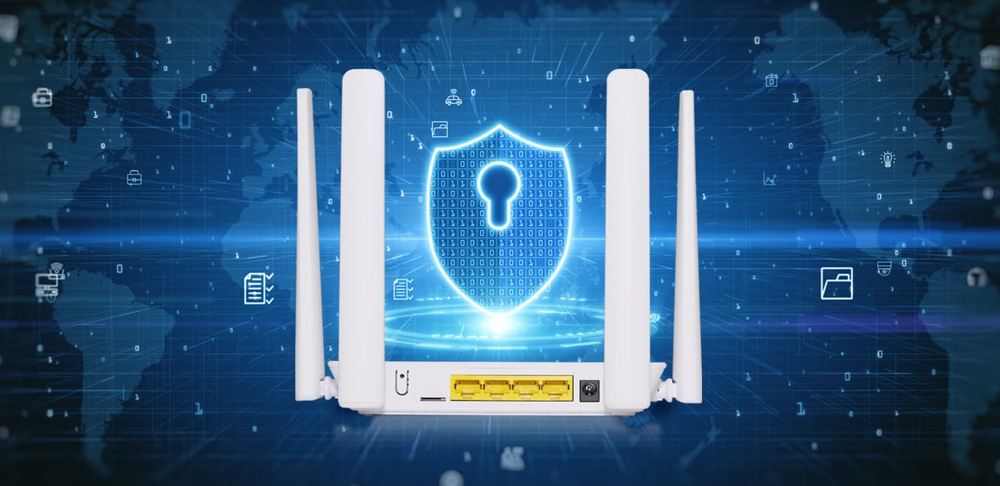 XMC1843 — 4LAN Ports LTE CAT4 CPE, vista 9
