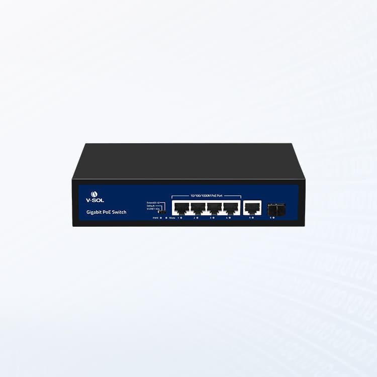 V11XX Series (POE) — Unmanaged POE Switch (V11XX Series), vista 2