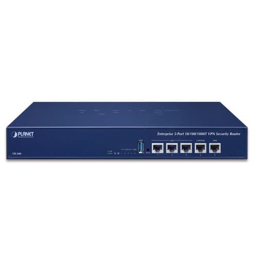 VR-300 — Enterprise 5-Port 10/100/1000T VPN Security Router, vista 2