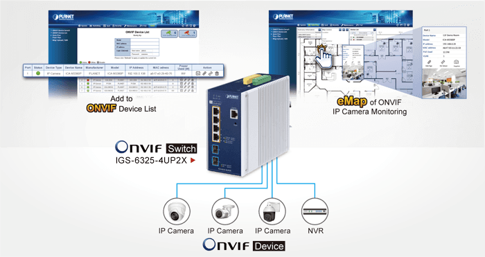 IGS-6325-4UP2X — Industrial L3 4-Port 2.5GBASE-T 802.3bt PoE + 2-Port 10G SFP+ Managed Ethernet Switch, vista 6