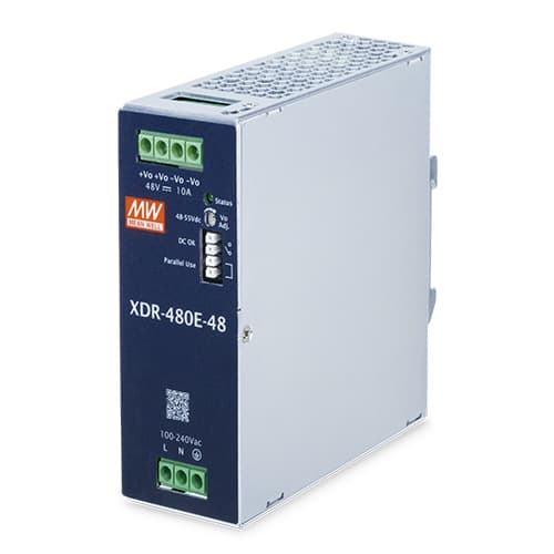 PWR-120-48/PWR-240-48/PWR-480-48/PWR-75-48/PWR-960-48 — DC Single Output Industrial DIN Rail Power Supply Units, vista 3