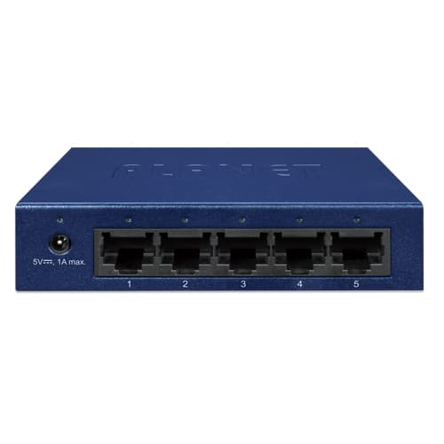 GSD-503 — 5-Port 10/100/1000BASE-T Gigabit Ethernet Switch, vista 2