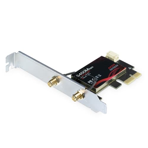 WTL-2400AXE — 802.11AX Wi-Fi 6E Tri-band Wireless PCI Express Adapter, vista 2