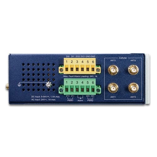 ICG-2515FW-NR — Industrial 5G NR Cellular Wireless Gateway with 1-Port 1000X SFP, vista 4