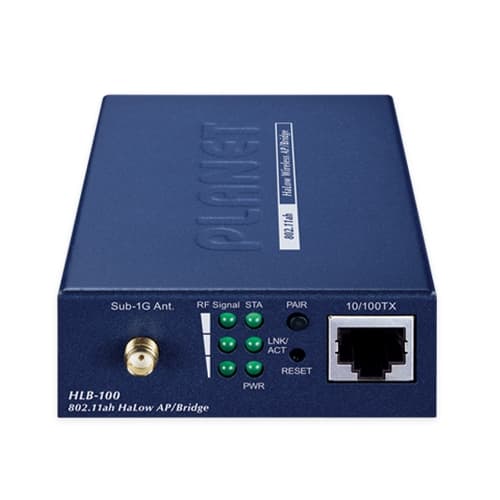 HLB-100-US915 — 802.11ah Halow Wi-Fi Bridge/Router(US915 Sub-1G), vista 2