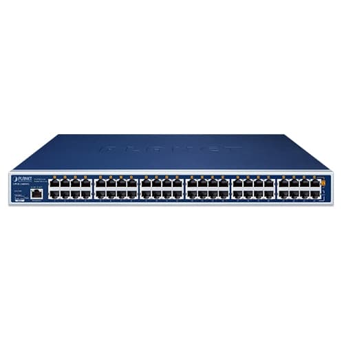 UPOE-2400XG — 24-Port 10Gbps 802.3bt PoE++ Managed Injector Hub, vista 2