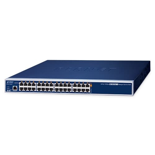 UPOE-1600XG — 16-Port 10Gbps 802.3bt PoE++ Managed Injector Hub