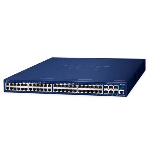 SGS-6310-48T6X — L3 48-Port 10/100/1000T + 6-Port 10G SFP+ Stackable Managed Switch