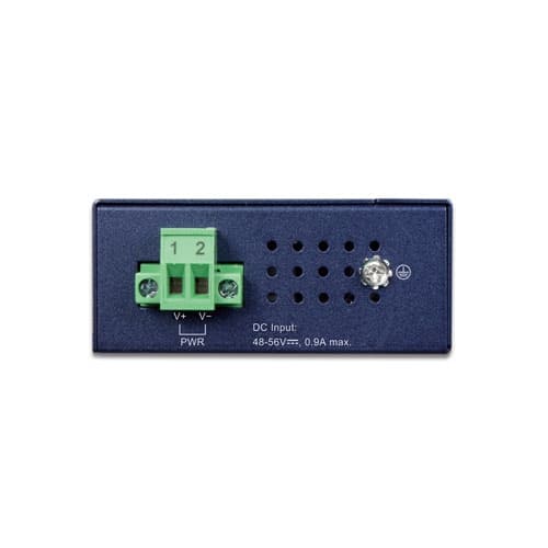 IGTP-815AT — Industrial Compact 100/1000BASE-X to 10/100/1000BASE-T 802.3at PoE+ Media Converter, vista 3