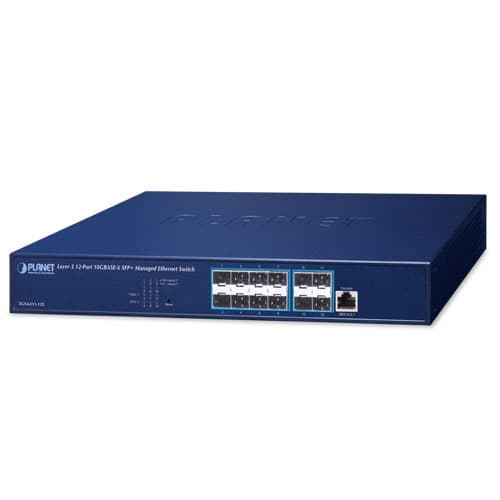 XGS-6311-12X — Layer 3 12-Port 10GBASE-X SFP+ Managed Ethernet Switch