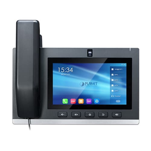 ICF-2000 — 7” Smart Media Android SIP Conference Phone with Full HD Camera and Touch Screen, vista 2