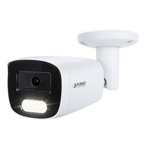 ICA-3880 — H.265+ 8MP Full Color Smart IR Bullet IP Camera, vista 3