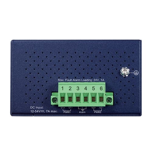 IFGS-624PTF — Industrial 4-Port 10/100TX 802.3at PoE + 2-Port 1000X SFP Ring Ethernet Switch, vista 3
