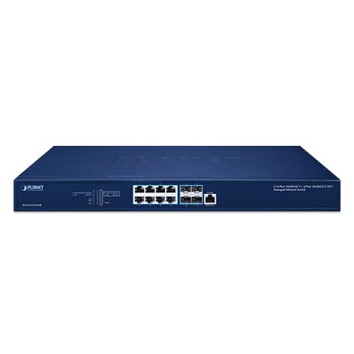 XGS-6311-8T4XR — L3 8-Port 10GBASE-T + 4-Port 10GBASE-X SFP+ Managed Ethernet Switch with Dual 100~240V AC Redundant Power, vista 2