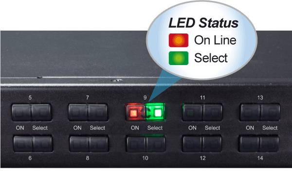KVM-210-08 — 8-Port Combo KVM Switch, vista 6