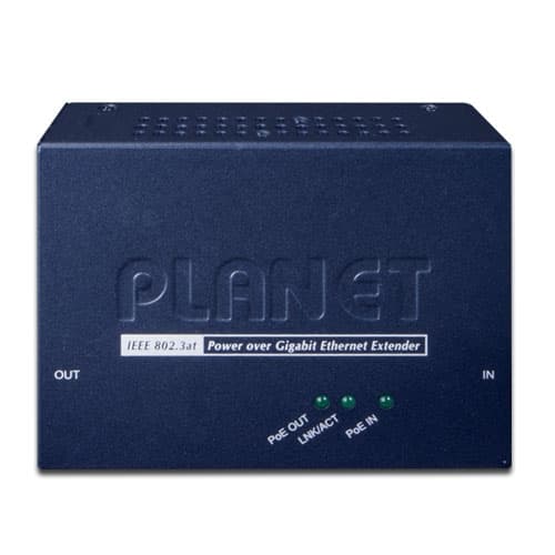 POE-E201 — IEEE 802.3at Power over Gigabit Ethernet Extender, vista 3