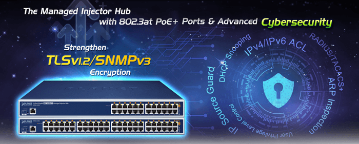 HPOE-1200G — 12-Port Gigabit IEEE 802.3at PoE+ Managed Injector Hub, vista 7
