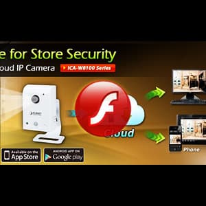ICA-W8100 — Wireless Cube Fish-Eye IP Camera, vista 3
