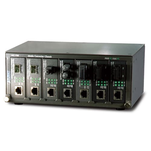 MC-700 — 7-Slot Media Converter Chassis
