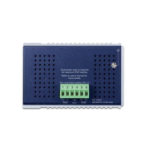 IGS-4215-4UP4T2S — Industrial 4-Port 10/100/1000T 802.3bt PoE + 4-Port 10/100/1000T + 2-Port 100/1000X SFP Managed Switch, vista 3