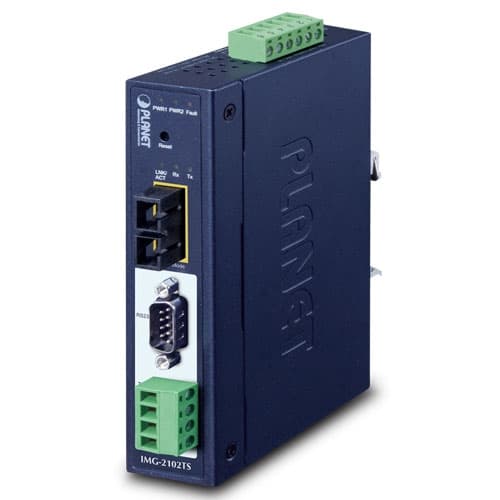 IMG-2105AT / IMG-2102T / IMG-2102TS — Industrial 1-port RS232/422/485 Modbus Gateway with 1-Port 100BASE-FX SFP, vista 7