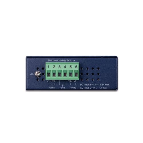 IGS-501T — 5-Port 10/100/1000T Industrial Gigabit Ethernet Switch with Wide Operating Temperature, vista 3