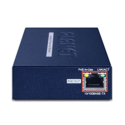 LRP-101U-KIT — 1-Port Long Reach PoE over UTP Extender Kit (LRP-101UH + LRP-101UE), vista 4