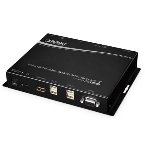 IHD-420PT/IHD-420PR — Video Wall 4K/60 HDMI & USB over IP Transmitter/Receiver with PoE