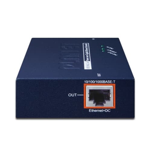 POE-E201 — IEEE 802.3at Power over Gigabit Ethernet Extender, vista 2