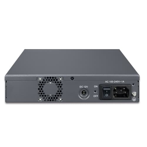 GPL-1000 — 1-Port GPON OLT with 2-Port 10/100/1000T + 1-Port 10G SFP+ and 1 AC + 1 DC, vista 3