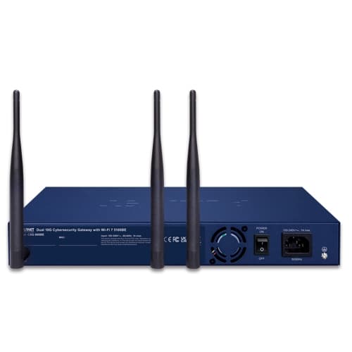 CSG-800BE — Dual 10G Cybersecurity Gateway with Wi-Fi 7 5100BE, vista 3
