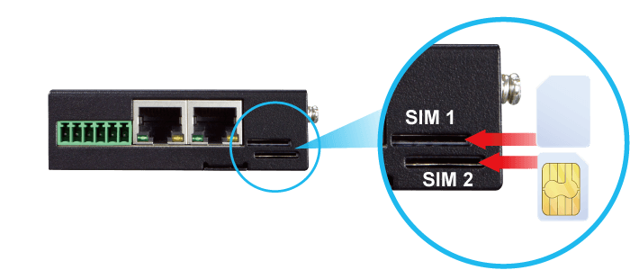 ICG-2210W-NR — Industrial 5G NR Compact Cellular Wireless Gateway with 2-Port 10/100/1000T, vista 9
