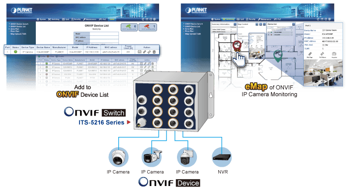 ITS-5216-8P2TB-WV — Industrial L2+ 8-Port 10/100/1000T 802.3at PoE M12 + 2-Port 10/100/1000T M12 Bypass Managed Ethernet Switch, vista 7