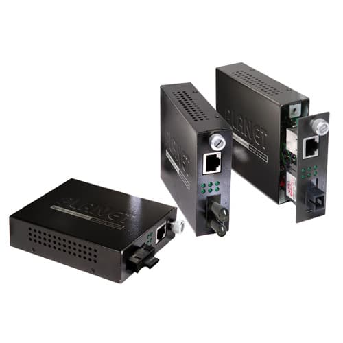 FST-80x Series — 10/100BASE-TX to 100BASE-FX Smart Media Converter