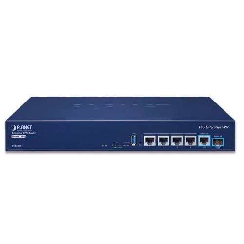 XVR-800 — Enterprise Dual 10G VPN Security Router with 4-Port 10/100/1000T, vista 2