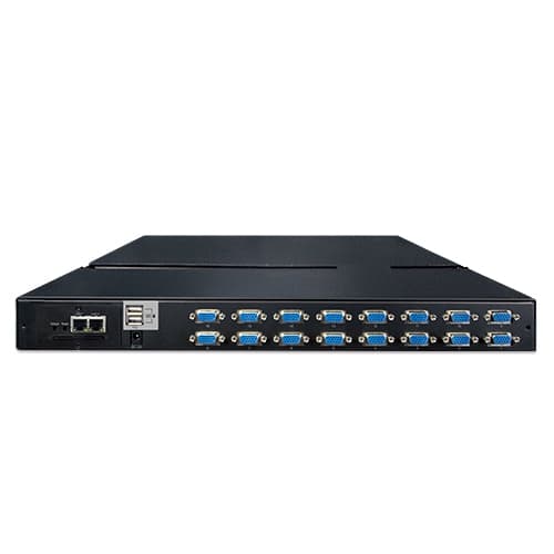 IKVM-210-16M — 17" 16-Port Combo VGA LCD IP KVM Switch, vista 3