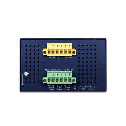 IGS-4215-16T2S — Industrial L2/L4 16-Port 10/100/1000T + 2-Port 1G/2.5G SFP Managed Switch, vista 3