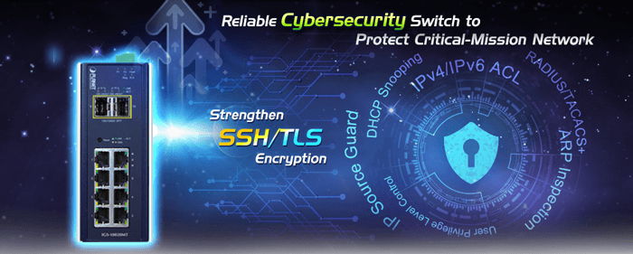 IGS-10020MT — Industrial 8-port 10/100/1000T + 2-port 1G/2.5G SFP Managed Gigabit Switch, vista 5