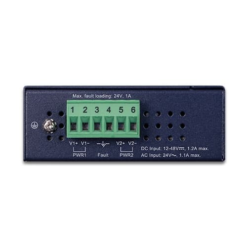 IGS-801M — 8-Port 10/100/1000Mbps Managed Industrial Ethernet Switch, vista 3
