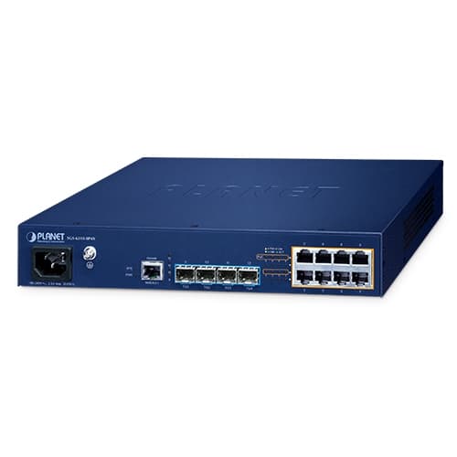 SGS-6310-8P4X — L3 8-Port 10/100/1000T 802.3at PoE + 4-Port 10G SFP+ Stackable Managed Switch