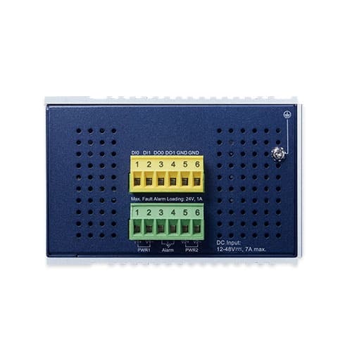 IGS-10020HPT/IGS-10020HPT-U — Industrial 8-port 10/100/1000T 802.3at PoE + 2-port 1G/2.5G SFP Managed Switch, vista 6
