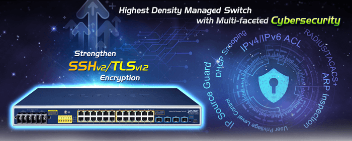 IGS-R4215-24P4X — Industrial L2+ 24-Port 10/100/1000T 802.3at PoE + 4-Port 10G SFP+ Managed Ethernet Switch, vista 6