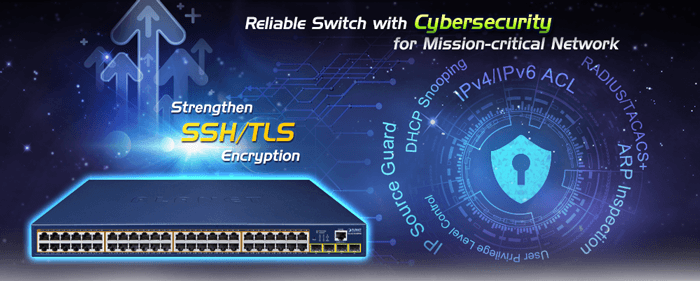 GS-4210-48P4S — 48-Port 10/100/1000T 802.3at PoE + 4-Port 100/1000BASE-X SFP Managed Switch, vista 5