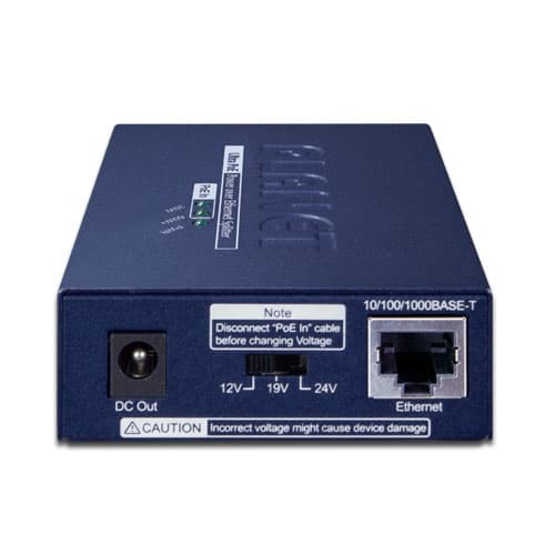 POE-172S — Single-Port 10/100/1000Mbps Ultra PoE Splitter (12V/19V/24V), vista 4