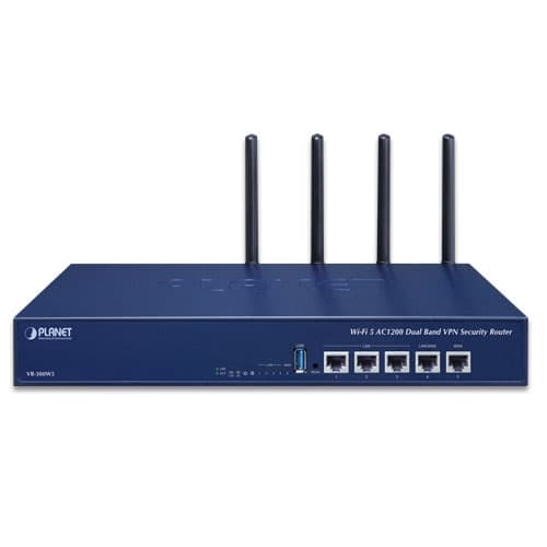 VR-300W5 — Wi-Fi 5 AC1200 Dual Band VPN Security Router, vista 2