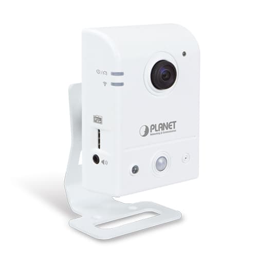 ICA-W8100 — Wireless Cube Fish-Eye IP Camera, vista 2