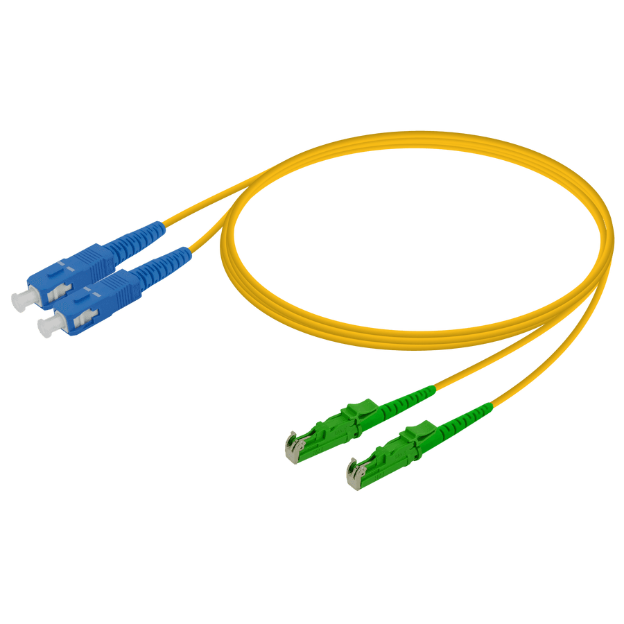 SC/UPC-LSH/APC | Single Mode G657.A2 Duplex Patch Cord | 2.0x4.1mm