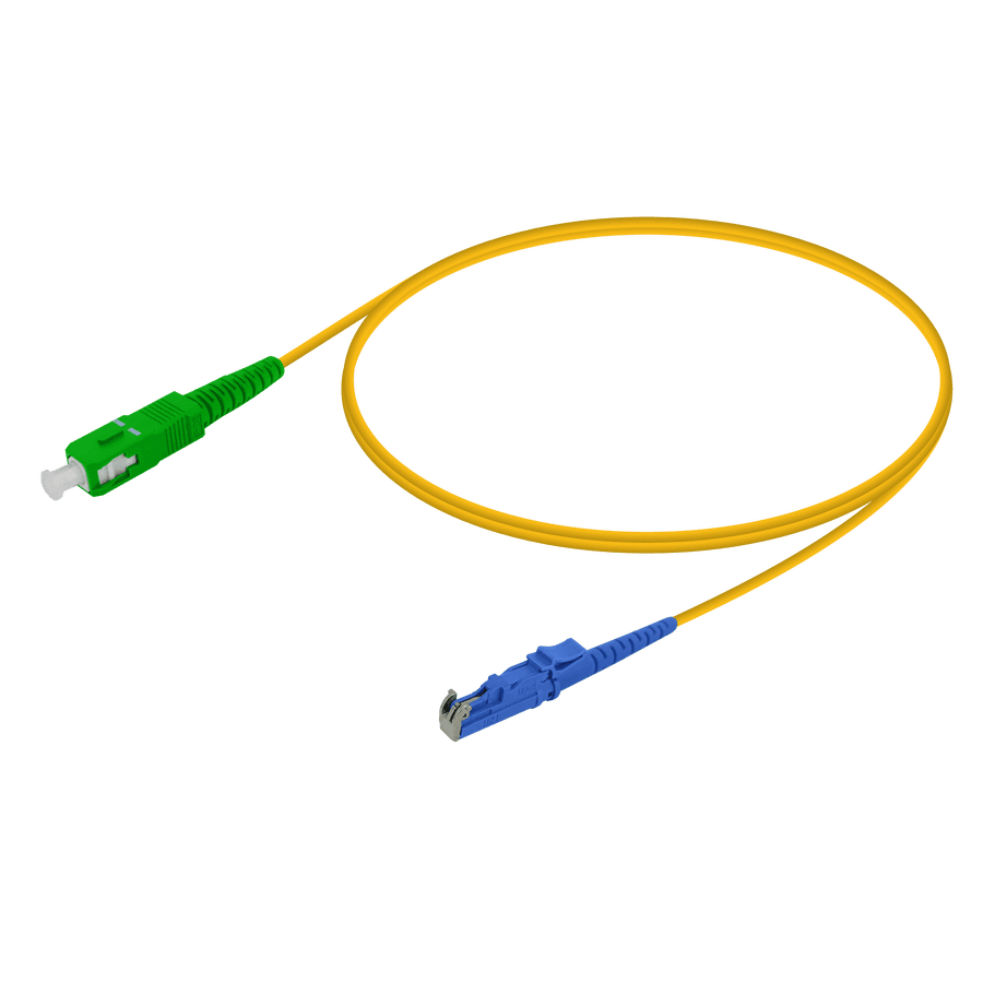 SC/APC-LSH/UPC | Single Mode G657.A2 Simplex Patch Cord | 2.0mm