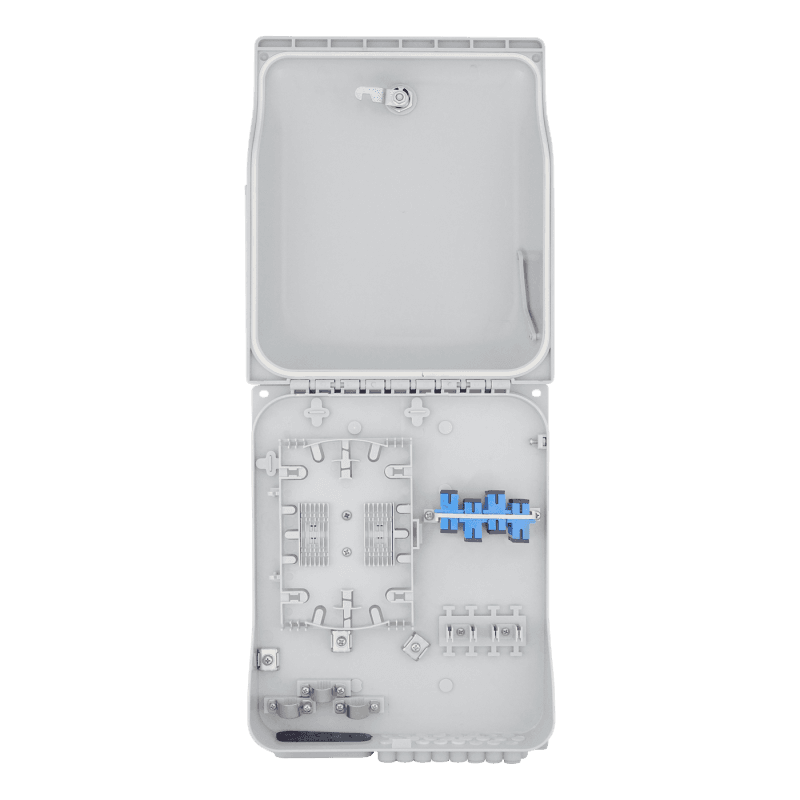 Indoor Termination Box | 24 Patch 96 Fibers 24 Ports, vista 2