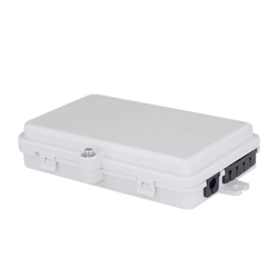 Indoor Termination Box | 4 Patch 4 Fibers 4 Ports, vista 8